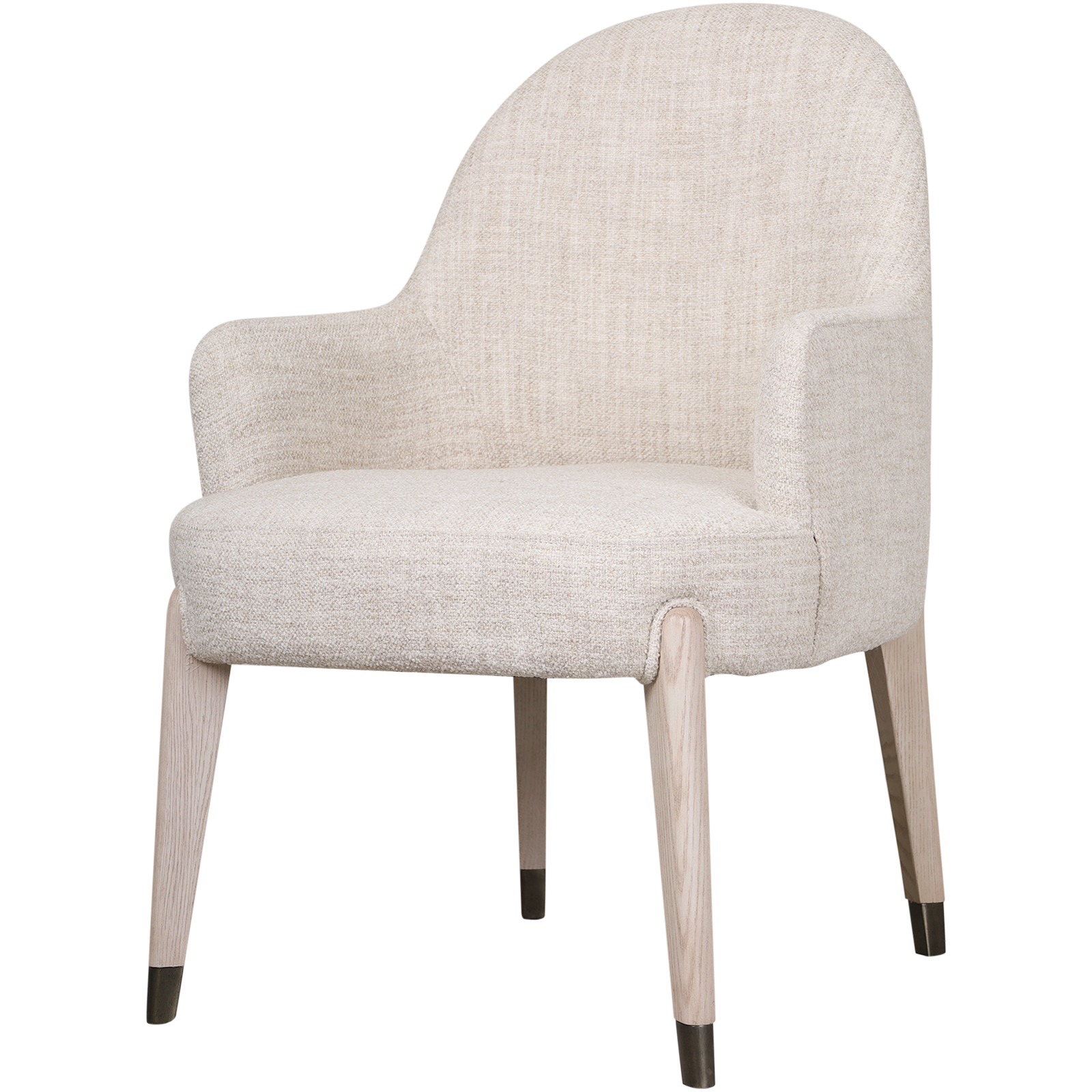 Luna Dining Arm Chair II in Light